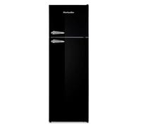 Montpellier MAB346EK 312litre RETRO Fridge Freezer Class E Black