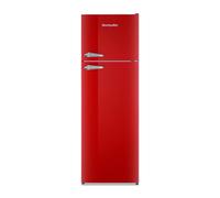Montpellier MAB346ER 312litre RETRO Fridge Freezer Class E Red