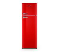 Montpellier MAB346ER Retro Top Mount Fridge Freezer In Red