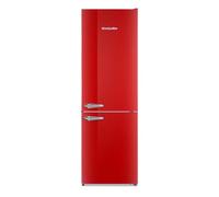 Montpellier Mab386Er - Red Retro No Frost Fridge Freezer - 186Cm Tall - E Energy Rating