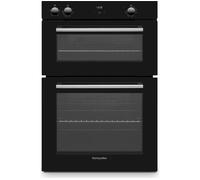 MONTPELLIER MBIDO90 Built-In Double Oven - Black & Stainless Steel, Stainless Steel