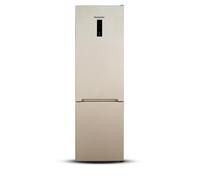 Montpellier MDANF201C - Tall Cream 327L No Frost - Garage Safe Fridge Freezer - E Energy Rating