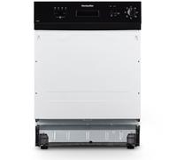 Montpellier MDI655K - Black Integrated Dishwasher - E energy