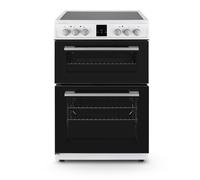 Montpellier MDOC60FW 600mm Double Electric Oven Ceramic Hob Fan Oven W