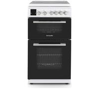 MONTPELLIER MDOG50LW 50 cm Gas Cooker - White & Silver, White,Silver/Grey,Black