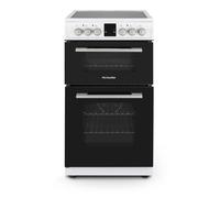 Montpellier MDOG50LW 50cm Double Oven Gas Cooker 4 Burner White