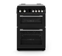 MONTPELLIER MDOG60LK 60 cm Gas Cooker - Black & Silver, Silver/Grey,Black