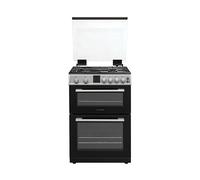 Montpellier MDOG60LS - Silver 4 Zone Gas Cooker - A/A+
