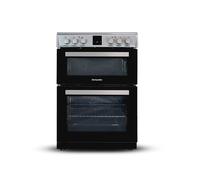 Montpellier MDOI60FS - Silver 60cm Induction Cooker - Dual Oven - A/A Energy
