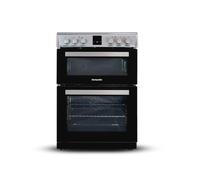 Montpellier MDOI60FS - Silver 60cm Induction Cooker - Dual Oven - A/A Energy
