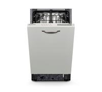 MONTPELLIER MDWBID4553 Slimline Fully Integrated Dishwasher, White
