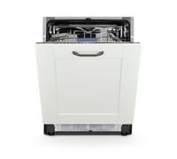 Montpellier MDWBID6064 - White 14 Place Integrated Dishwasher - 6 Programmes - LED Display - D Energy