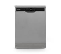 Montpellier MDWD1464S - Silver 14 Place Setting Dishwasher - 6 Programmes - 4 Temperatures - Freestanding - A+ Energy Rating