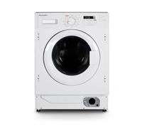 Montpellier MIWD8614 - White 8KG Integrated Washer Dryer - 1400 RPM - B/E Energy Rating