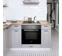 Montpellier MSBFO65SS Stainless Steel Single Electric Oven with 13AMP plug