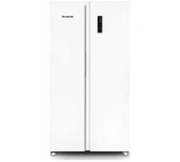 MONTPELLIER MSBS442W American-Style 60/40 Fridge Freezer - White, White