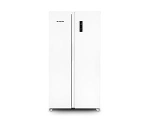 Montpellier MSBS442W - White American Style Side by Side Fridge Freezer - 442L Capacity - E Energy Rating