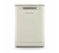 Montpellier MAB1353DC Cream Freestanding Dishwasher