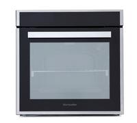 Montpellier SFPO77MBX Pyrolytic Single Oven - Black