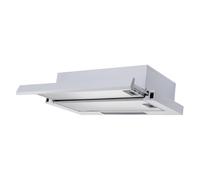 Montpellier TCH261 - Grey 60cm Telescopic Extractor Hood - 200.5 m³/hour