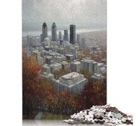 Montreal Art Canada Puzzle for Adults And Teenagers 1000 Pieces Puzzle Jigsaws for Adults Jigsaw Puzzles for Adult 1000pcs (75x50cm)