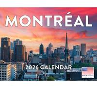 Montreal Calendar 2026 Wall Monthly