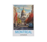 Montreal Canada，Jigsaws Puzzles 1000 Pieces Teens Kids Jigsaw Entertainment Toys Brain Challenge Puzzle（50x70cm）-FR70