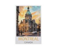 Montreal Canada，Paper Jigsaw Puzzle 1000 Pieces Adult Toys Decompression Game（50x70cm）-FS56