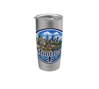 Montreal, Canada, Quebec Stainless Steel Insulated Tumbler
