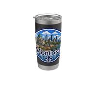 Montreal, Canada, Quebec Stainless Steel Insulated Tumbler