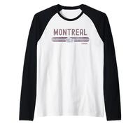 Montreal Canada | Vacation Travel Raglan Baseball Tee