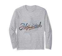 Montreal Quebec Canada Travel Vacation Long Sleeve T-Shirt
