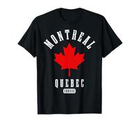 Montreal Quebec Canada Vintage Pride Canadian Flag T-Shirt