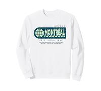 Montréal Quebec - Montreal Canada Travel Stamp Sweatshirt