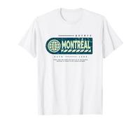 Montréal Quebec - Montreal Canada Travel Stamp T-Shirt