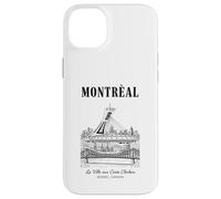 Montreal Skyline Olympic Stadium Travel Case for iPhone 14 Plus