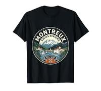 Montreux Swiss Riviera Est 1870 Vintage Heritage Legend T-Shirt