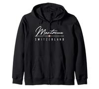 Montreux Switzerland Hoodie for Women & Men Zip Hoodie