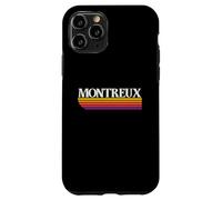 Montreux Switzerland Retro Graphic Case for iPhone 11 Pro