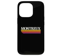 Montreux Switzerland Retro Graphic Case for iPhone 13 Pro