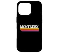 Montreux Switzerland Retro Graphic Case for iPhone 16 Pro