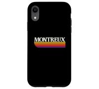 Montreux Switzerland Retro Graphic Case for iPhone XR