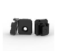 Montrum M-LOK Weapon Light Pressure Switch Cable Clips | Aluminum | Black