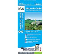 IGN Monts Du Cantal / Pnr Des Volcans D'Auvergne One Size