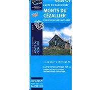 Monts du Cezallier ~ IGN Top 25 2534OT (Paper Version)