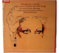 Montserrat Caballe (voice) Miguel Zanetti (piano) - DECCA - SXLR 6888: Falla - Seven Popular Spanish Songs : Montserrat Caballe (voice) Miguel Zanetti (piano): Vinyl LP