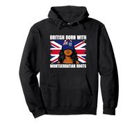 Montserrat Girl Heritage British Born Montserratian Roots Pullover Hoodie