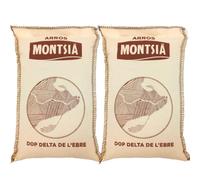 Montsia Paella Bomba Rice - Spanish Rice Arroz Bomba D.O.P Delta De Lebre 2x 500g (1kg)