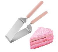 monTTese Stainless Steel Cake Slicer and Separator, Adjustable Triangular Kitchen Knife