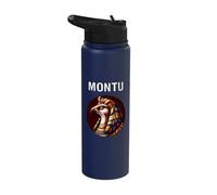 Montu Egyptian War God Ancient Egypt Mythology Stainless Steel Insulated Water Bottle